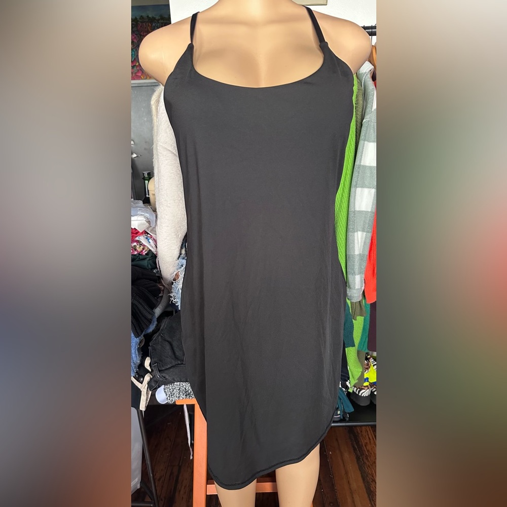 Black  Sporty Dress for Casual Occasions/ with shorts attached